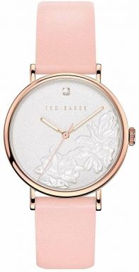 Hodinky Ted Baker dámsky, ružová farba