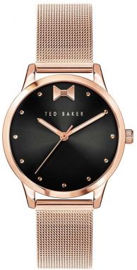 Hodinky Ted Baker dámsky, ružová farba