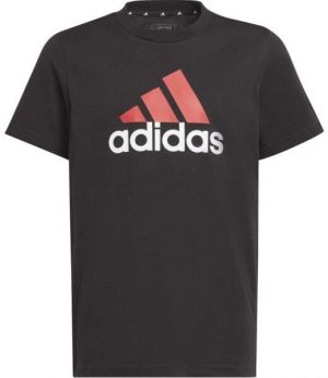 adidas U BL 2 TEE Chlapčenské tričko, čierna, veľkosť