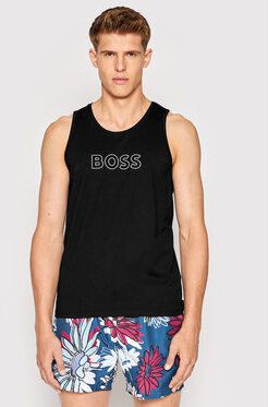 Boss Tank top Beach 50469301 Čierna Regular Fit