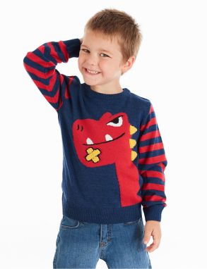 Denokids The mischievous Dino Boy Sweater