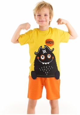 Denokids Pirate Monster Boy T-shirt Shorts Set