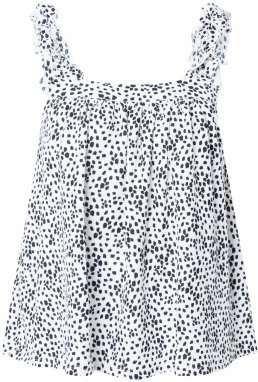 Dorothy Perkins Top  čierna / biela