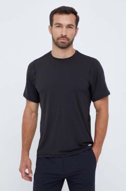 Športové tričko Helly Hansen Tech čierna farba, vzorované
