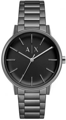 Hodinky Armani Exchange pánsky, šedá farba