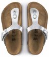 Birkenstock Gizeh BS Electric Metallic Silver Junior Narrow Fit galéria