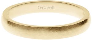 Gravelli Pozlátený prsteň z ušľachtilej ocele GJRWYGX106 50 mm