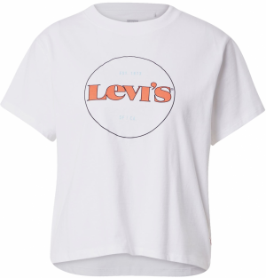 LEVI'S ® Tričko 'Graphic Varsity Tee'  červená / čierna / biela
