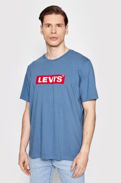 Levi's® Tričko 16143-0598 Modrá Relaxed Fit