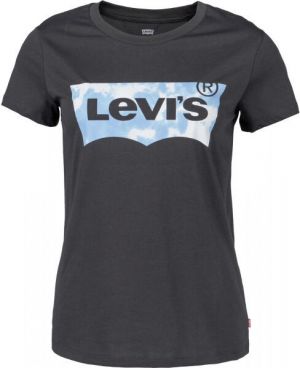 Levi's® THE PERFECT TEE Dámske tričko, tmavo sivá, veľkosť