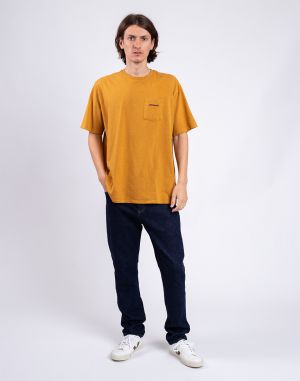 Patagonia M's Boardshort Logo Pocket Responsibili-Tee Dried Mango