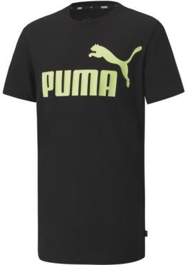 Puma ESS LOGO TEE B Pánske tričko, čierna, veľkosť