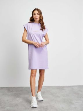 Svetlo fialové šaty Simpo Astra