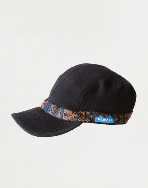 KAVU Fleece Strapcap Black Bean