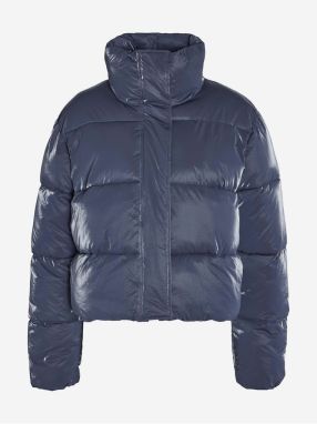 Dark Blue Women's Winter Quilted Jacket Noisy May Harper - Women