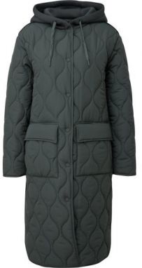 s.Oliver RL OUTDOOR COAT Dámsky kabát, tmavo zelená, veľkosť