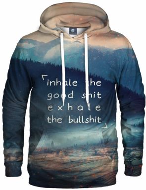 Aloha From Deer Unisex's Exhale Hoodie Aloha H-K AFD087